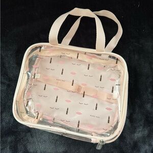 Mary Kay Pink and Clear Cosmetic Case